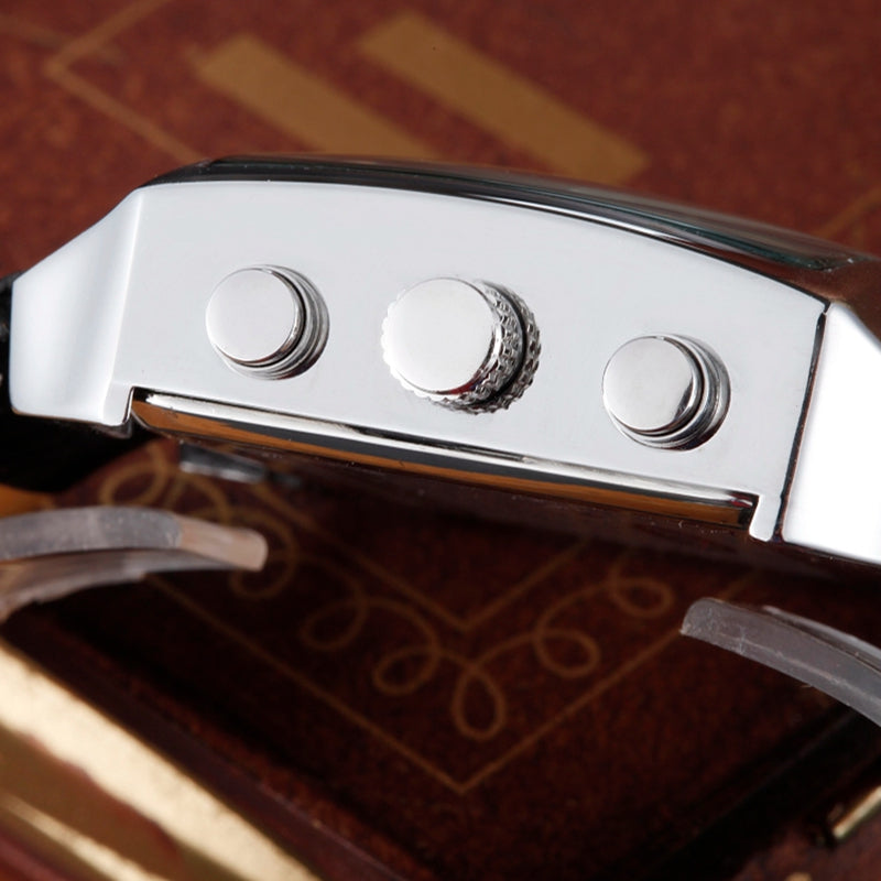 Multi-Dual Display Stylish LED Digital Watch