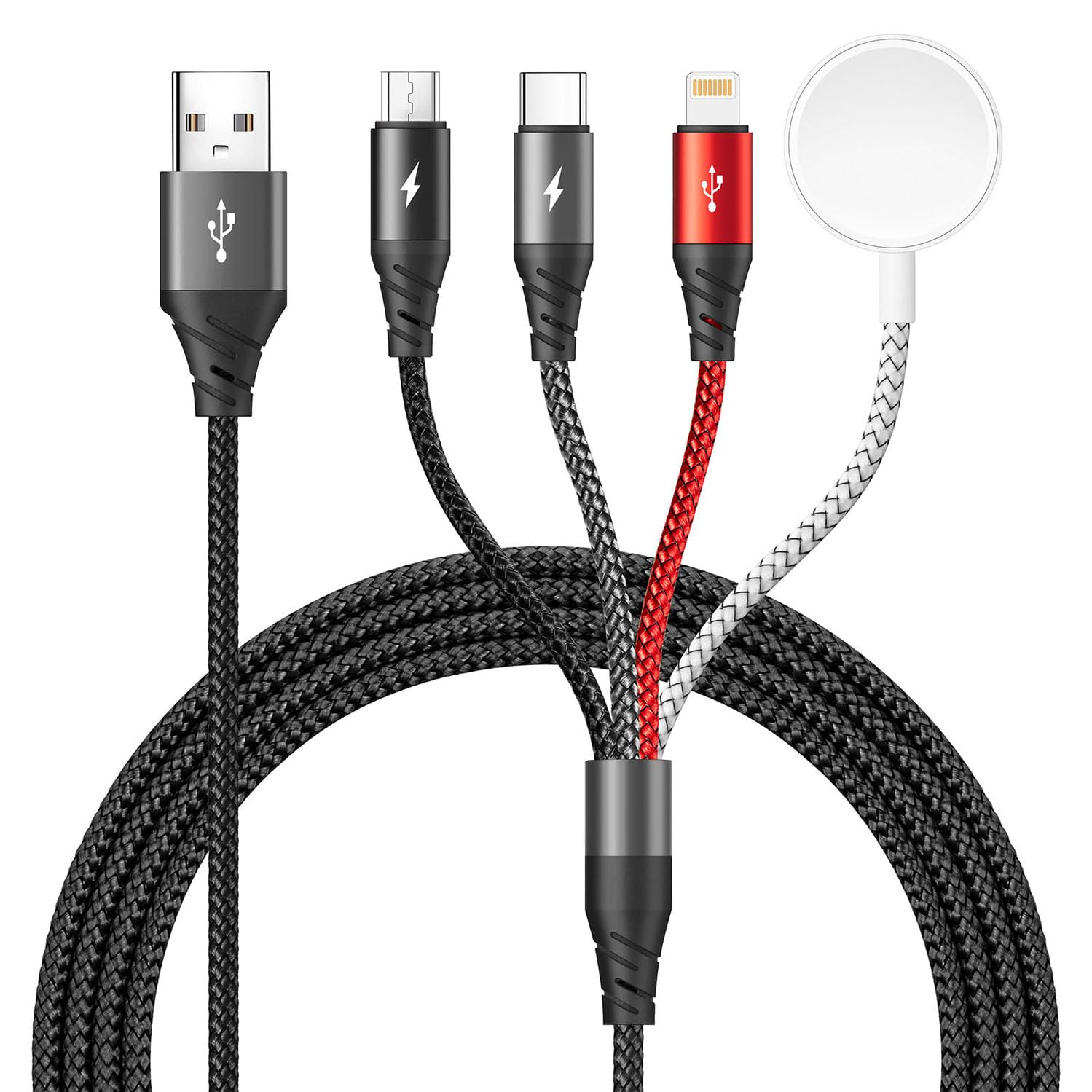 4-in-1 Magnetic USB C iPhone & iWatch Fast Charger